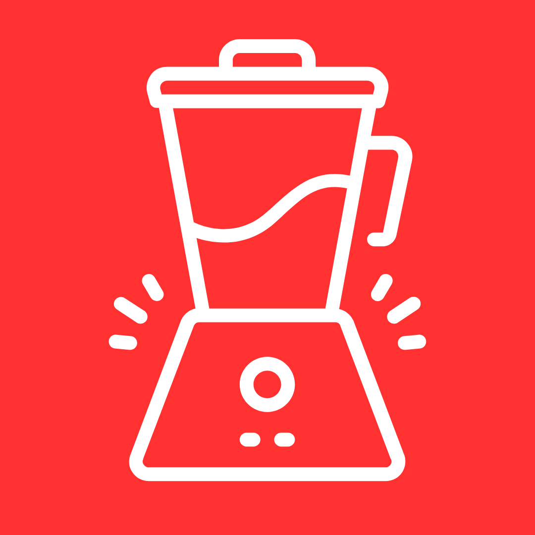 Step 1: Add frozen smoothie ingredients into a blender for a fresh protein smoothie.